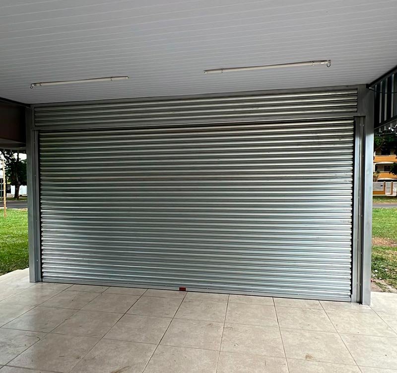 imagem total force portas de aço automáticas comerciais